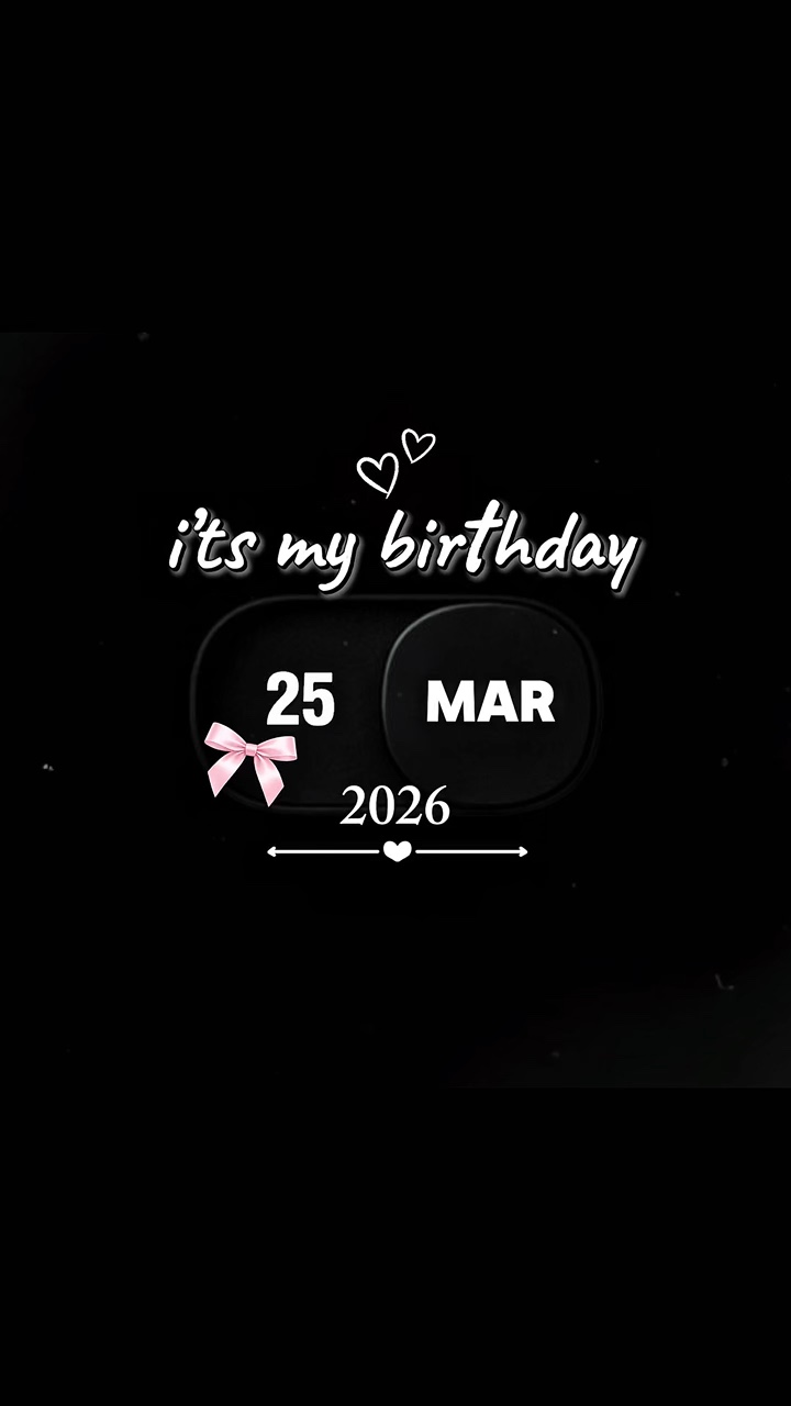 ANNIVERSAIRE 25 MARS