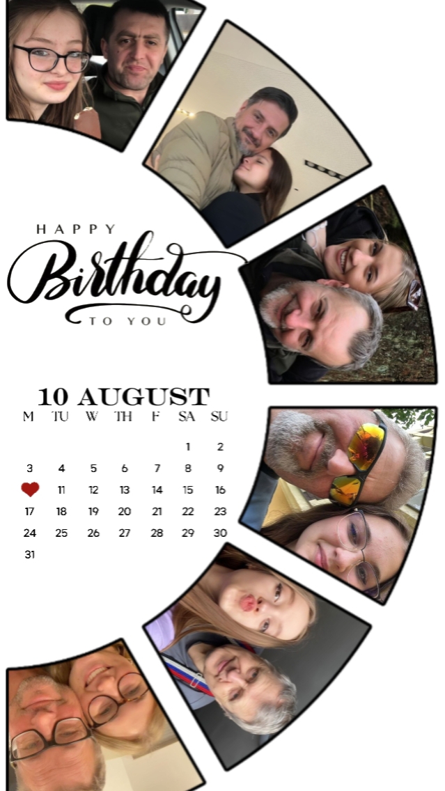 HBD PAPA 10 DE AGOSTO