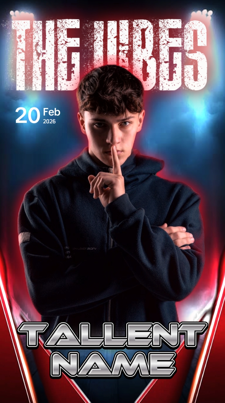 futuristic flyer
