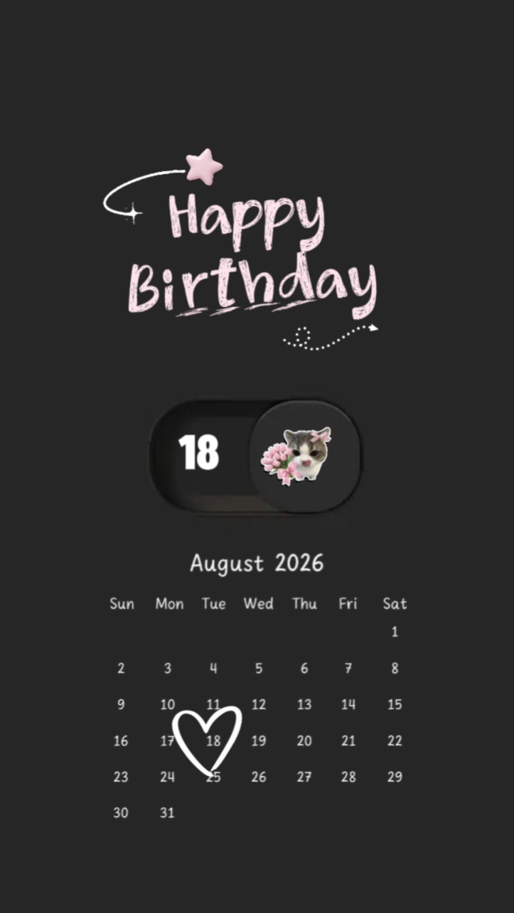 B'day to me