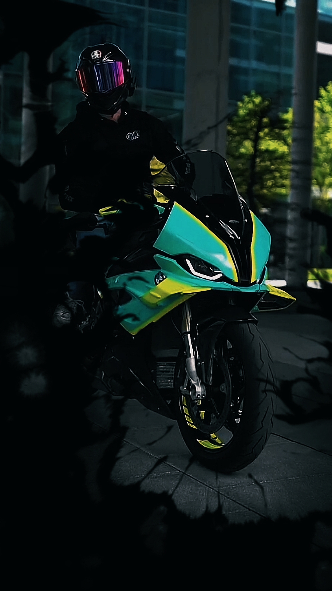 Efectos de motocicleta