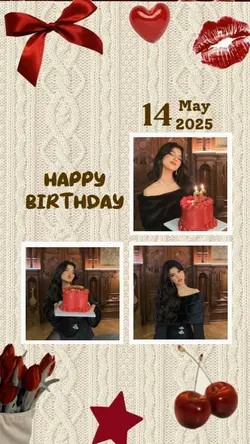 BIRTHDAY 14 MAY 2025