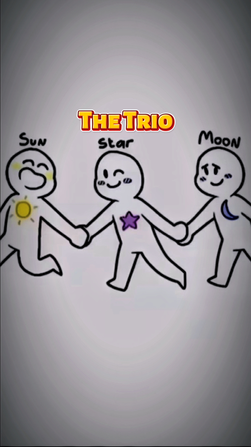Trio Sun Star Moon