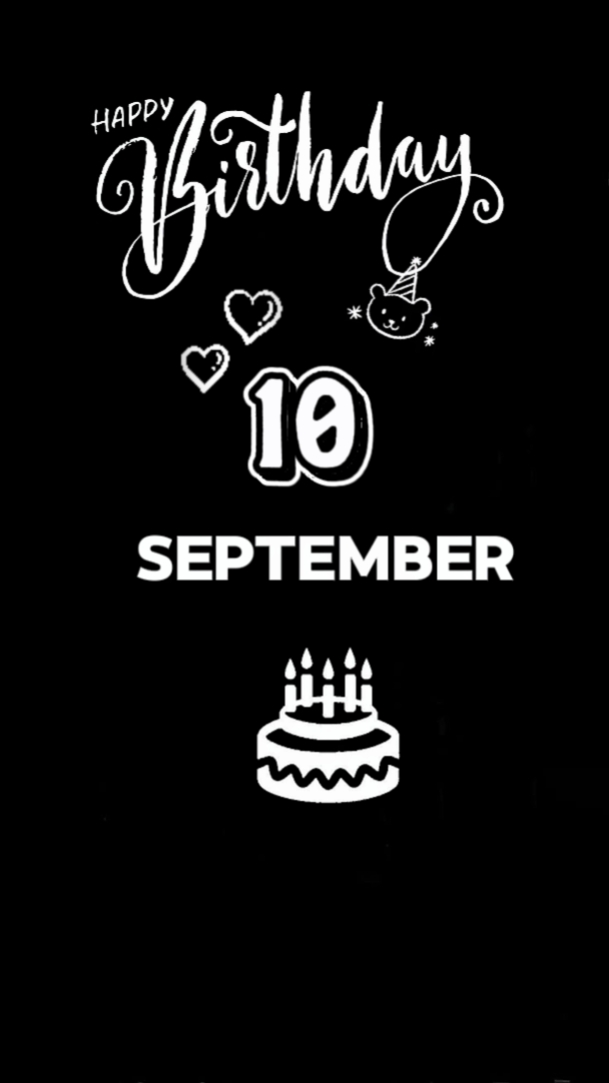 Birthday 10September