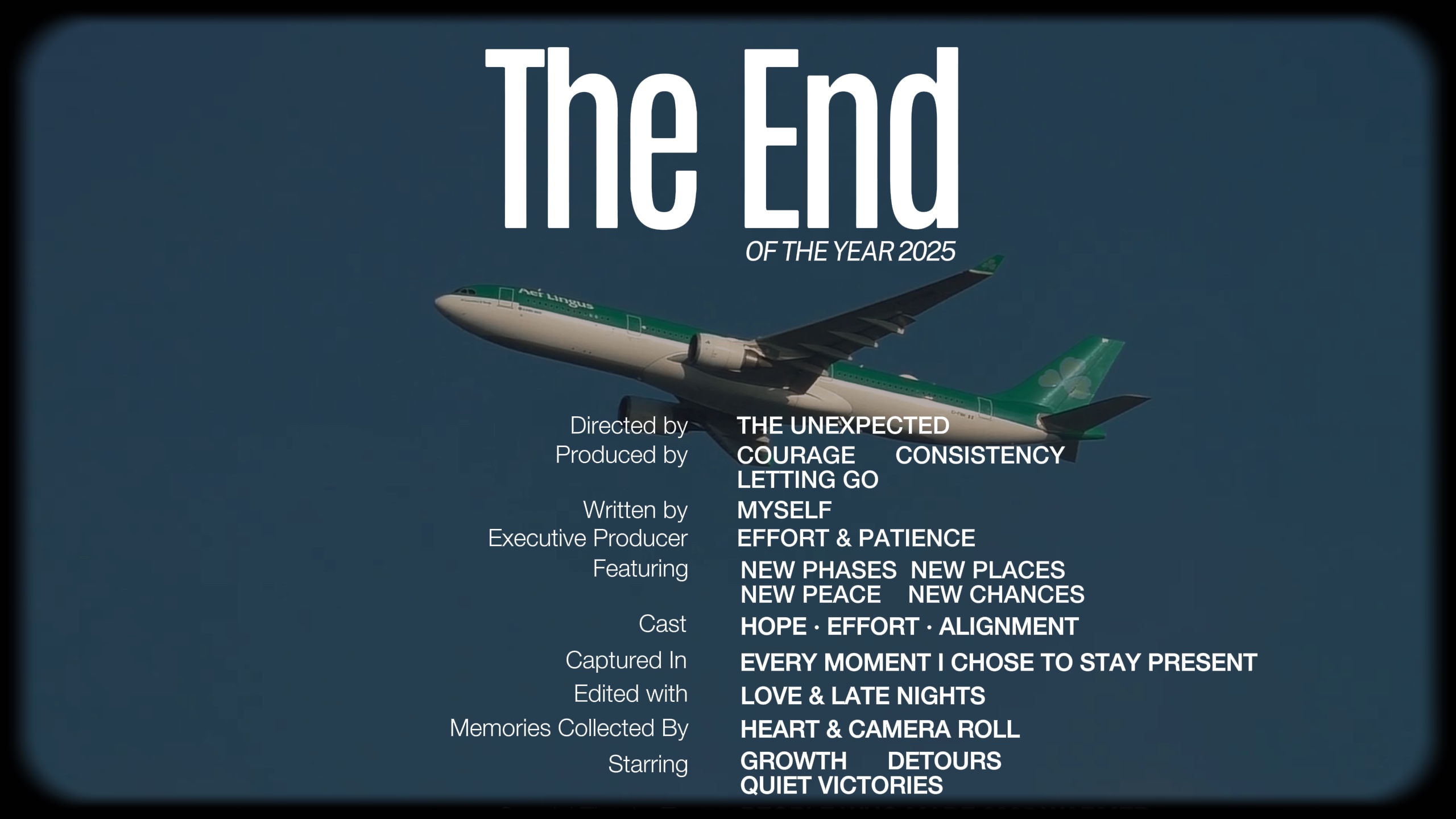 The end 2025