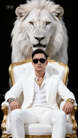 Me and lion