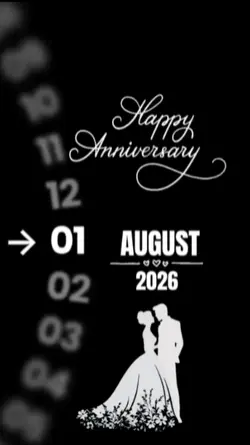 ANNIVERSARY 1 AUGUST