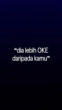 DIA LEBIH OKE