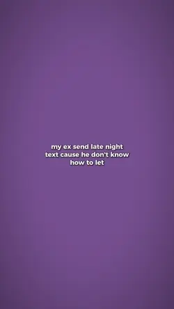 my ex send latenight