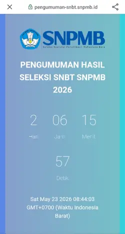 h 2 pengumuman