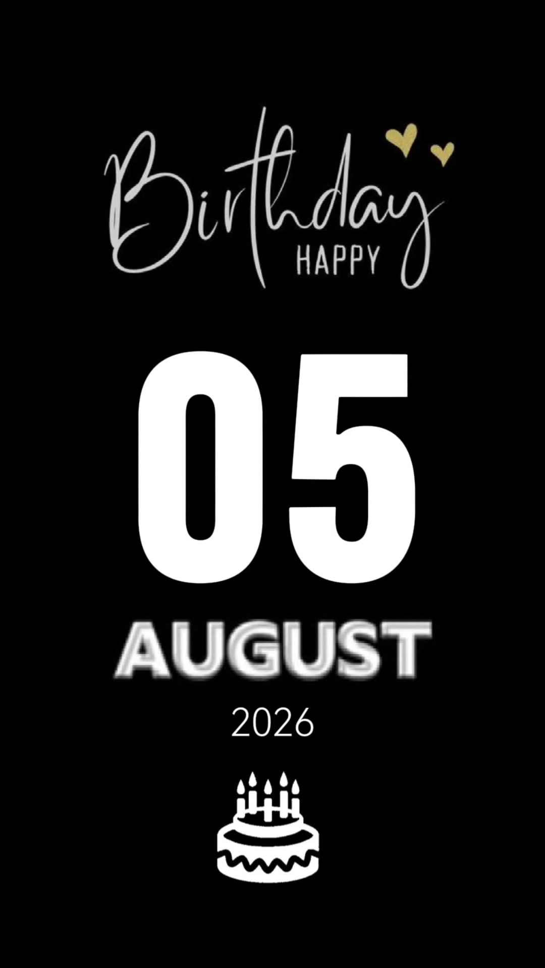 Birthday 05 August