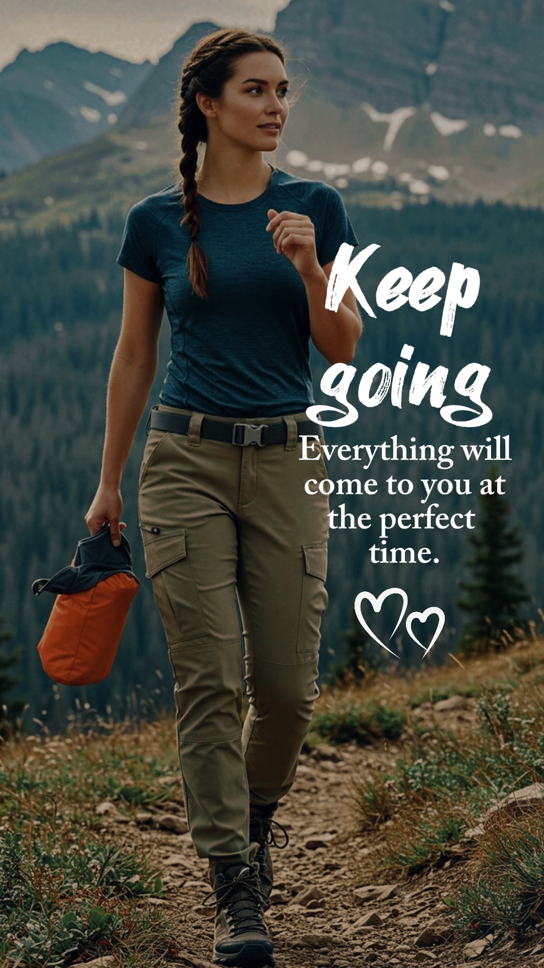 Keep going