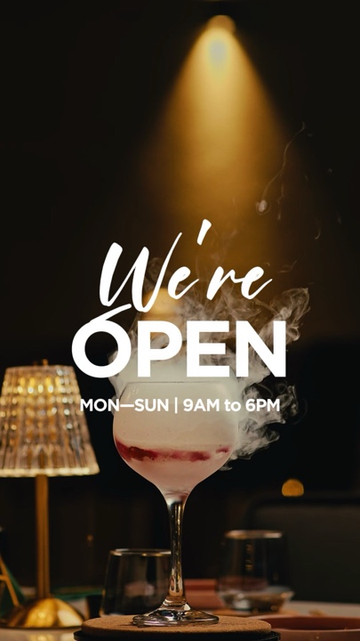 We Are Open