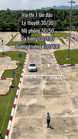 Thi đậu lái xe