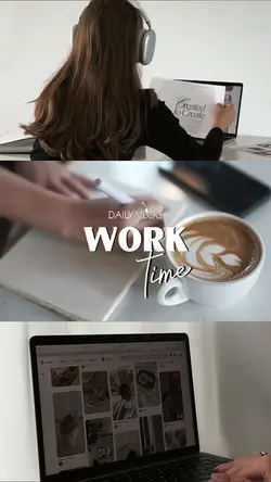Work Time•Vlog Day