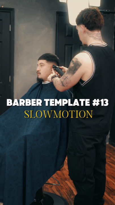 Barber template #13