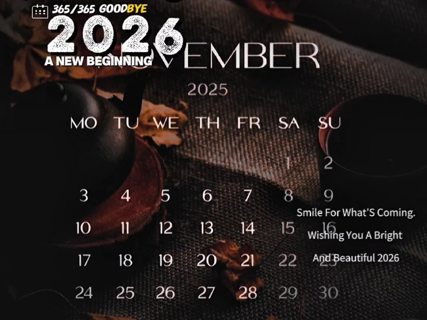 Beinvenido diciembre