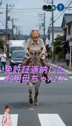 免許証返納したお祖母ちゃん