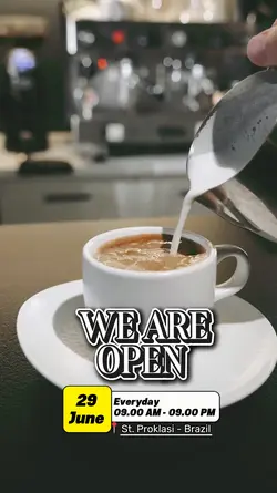 WE ARE OPEN