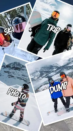 ski trip photo dump