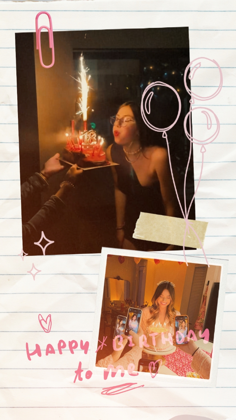 Feliz aniversário para mim