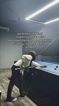 ga bisa ikut trend