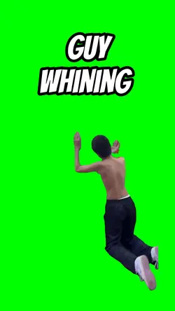 Guy whining 