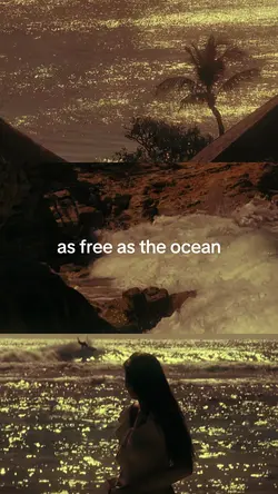 as free as the 🌊