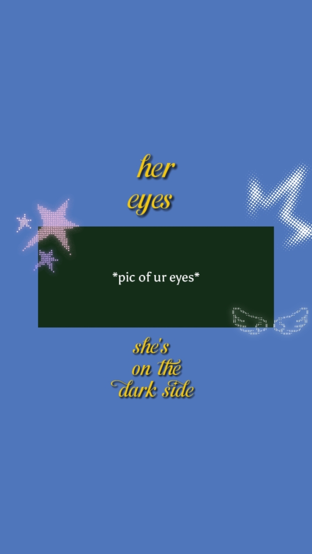 her eyes