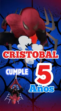 invitación Spiderman