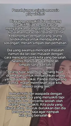 Manusia Play Victim!