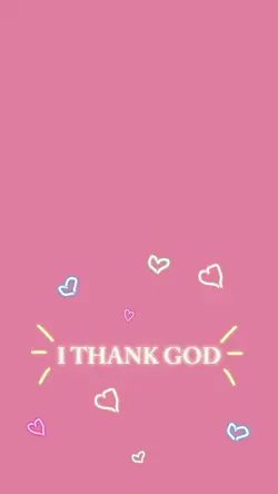 i thank God!