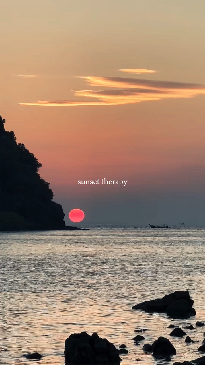 Terapia al atardecer 