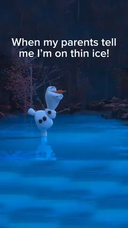 Thin ice! 