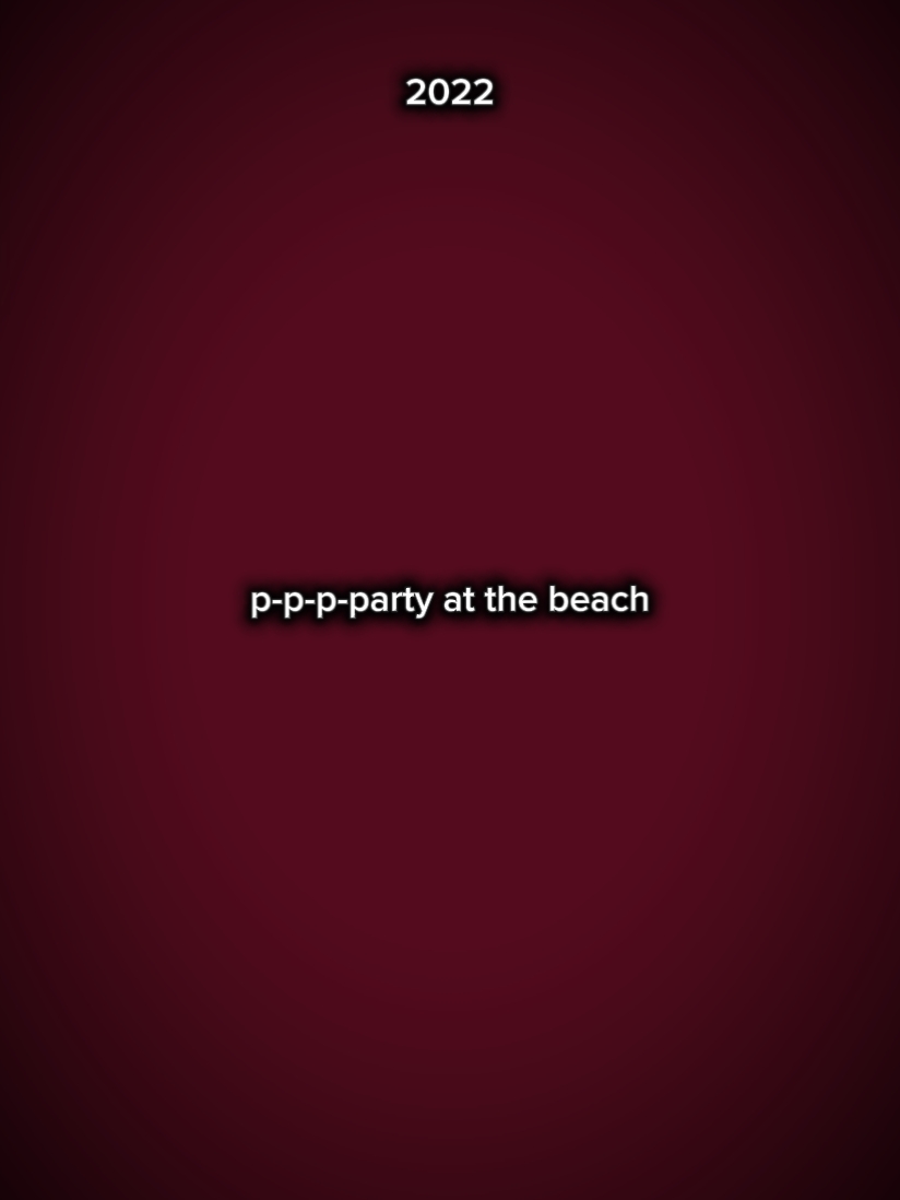 party at the beach