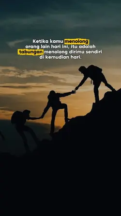 ketika kamu menolong