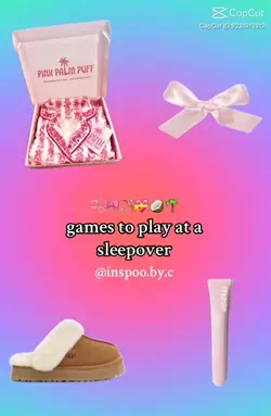 Sleepover ideas