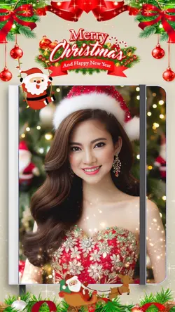 กรอบรูปคริสต์มาส