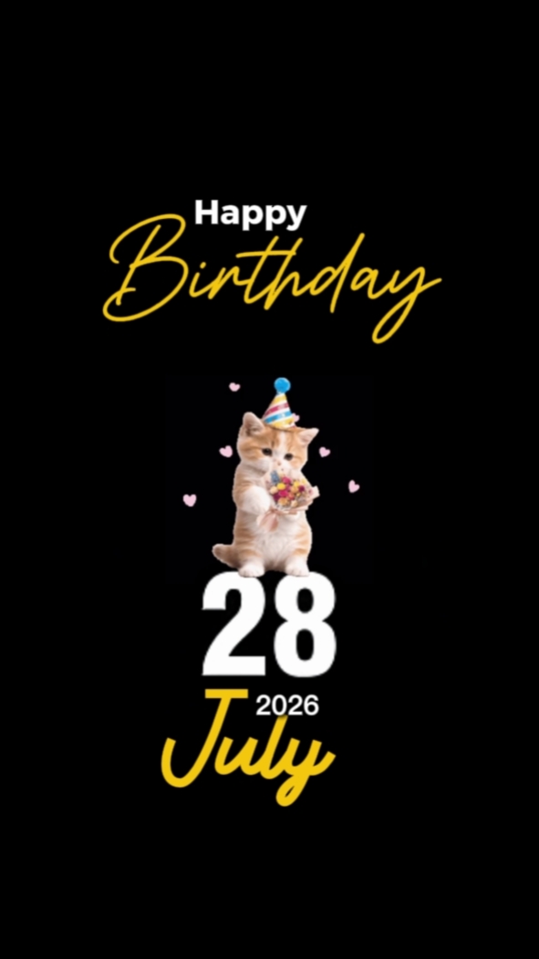 GATO DE CUMPLEAÑOS