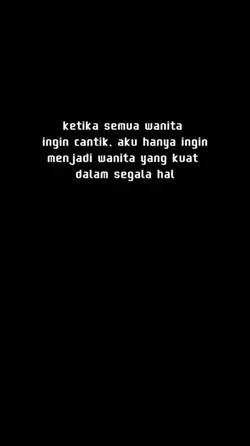 ketika semua wanita