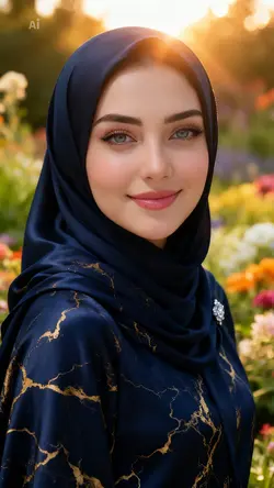 AI hijab aesthetic