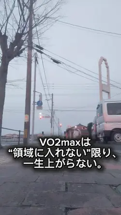 vo2maxの領域