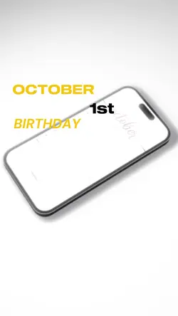 October 1st b'day