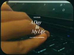 Vlog a day in mylife