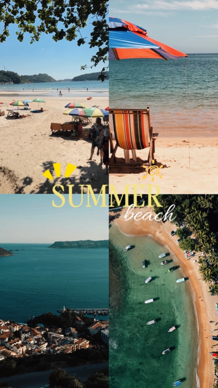 Plage d'été