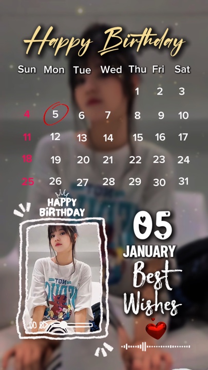 Geburtstag 5 januar