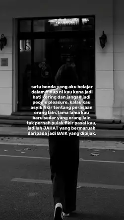 satu benda yg aku