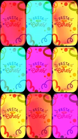 Festa das cores