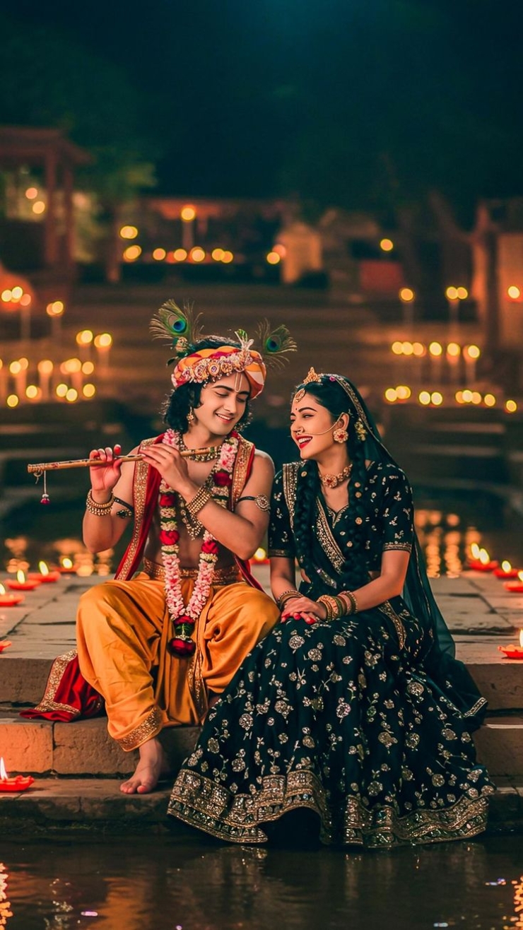 কৃষ্ণ  রাধা প্রেমের 