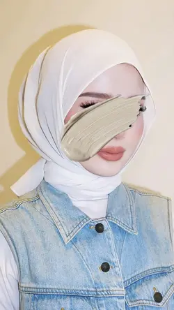 stiker tutup muka